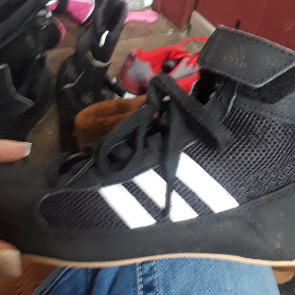 Adidas boys wrestling shoes